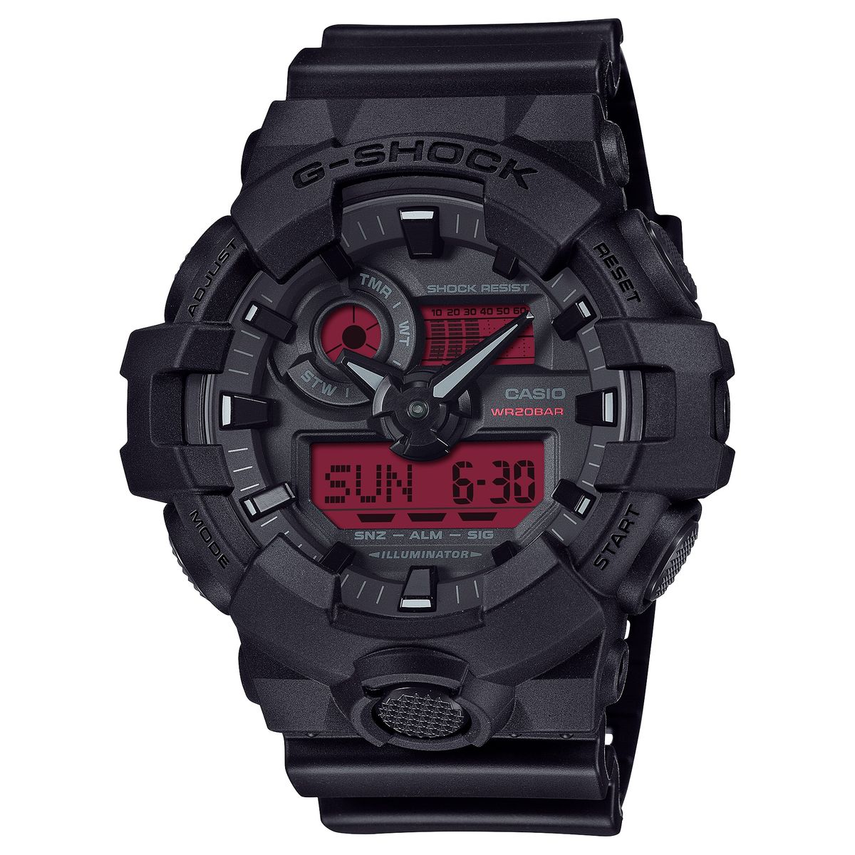 GA700 Series- Black & Red
