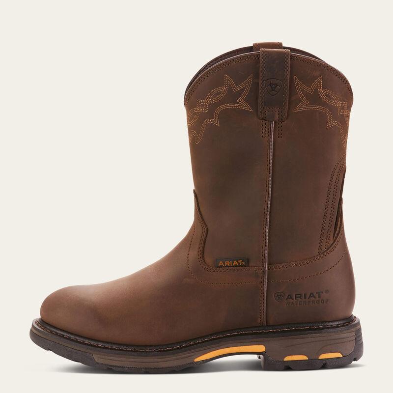WorkHog Waterproof Work Boot - Oily Distressed Brown - Purpose-Built / Home of the Trades