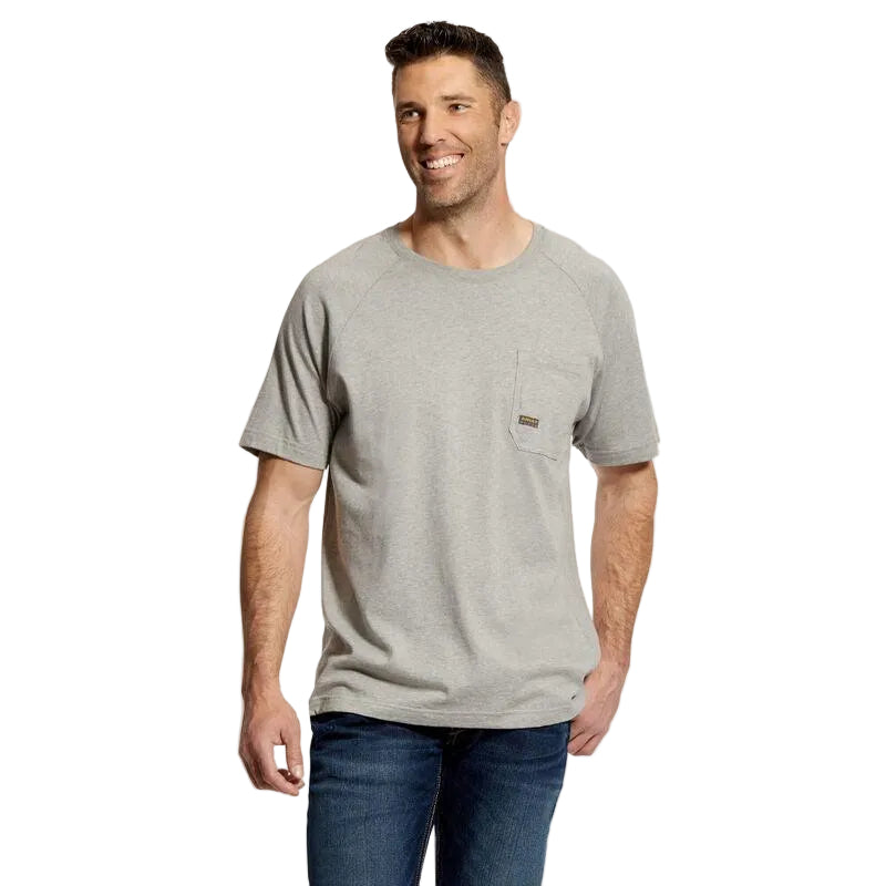 Rebar Cotton Strong T-Shirt - Grey - Purpose-Built / Home of the Trades