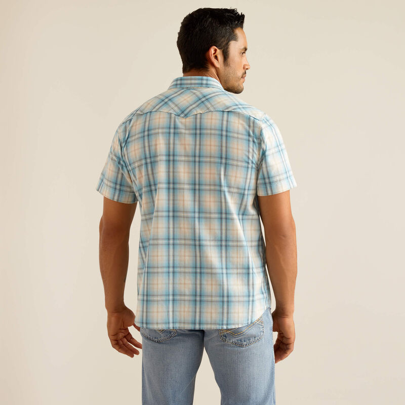 Harold Retro Fit Shirt - EGRET