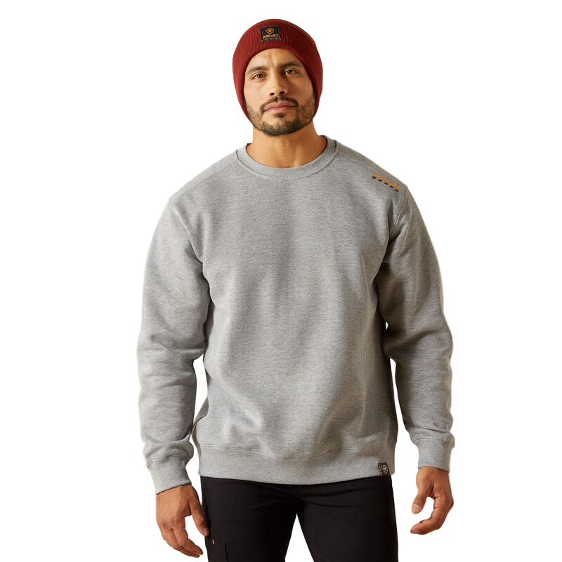 Lightweight Sweatshirt LS- Heather Grey