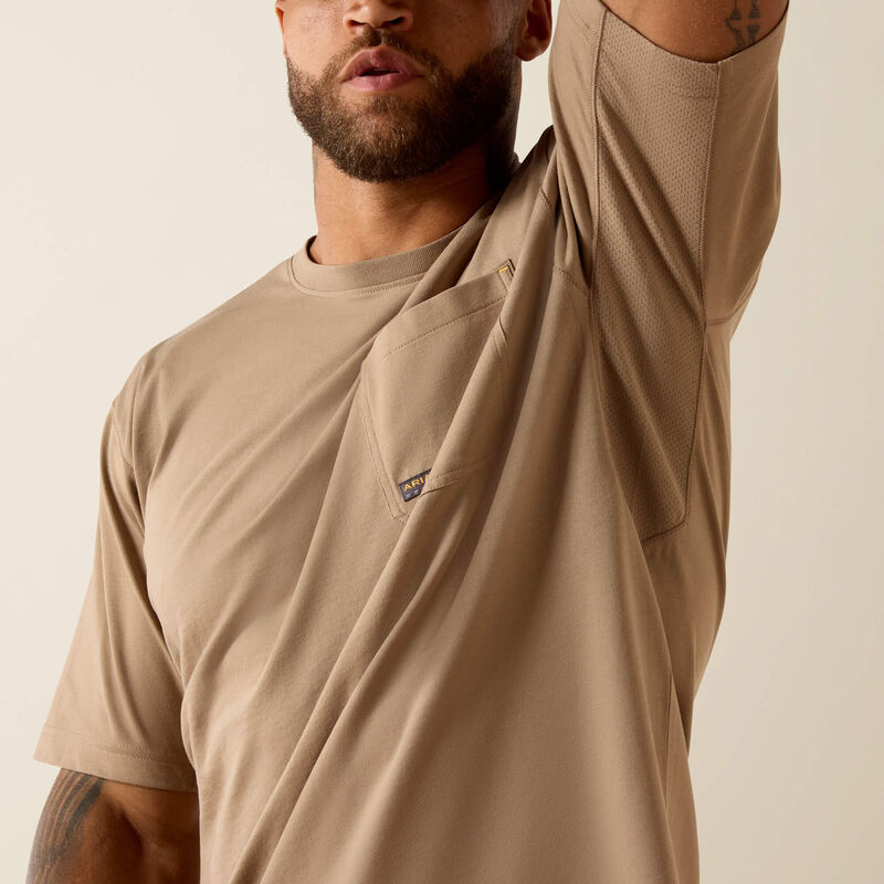 Rebar Workman Born For This T-Shirt- Greige