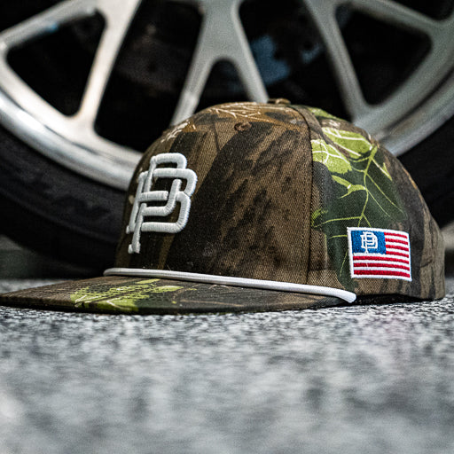 PB Crest Rope Snapback, Camo