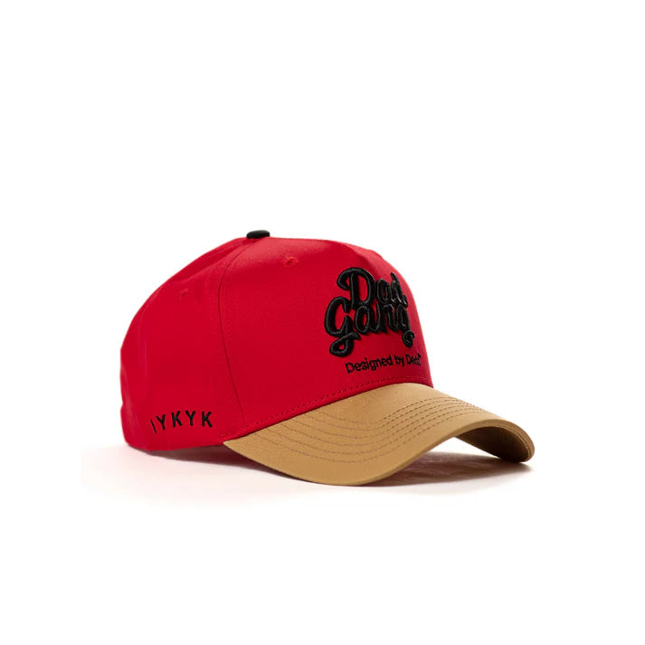 Dad Gang Logo - Red, Gold & Black