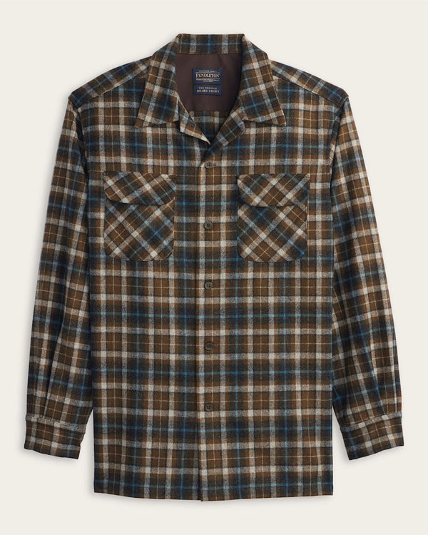 The Original Board Shirt - Brown Plaid