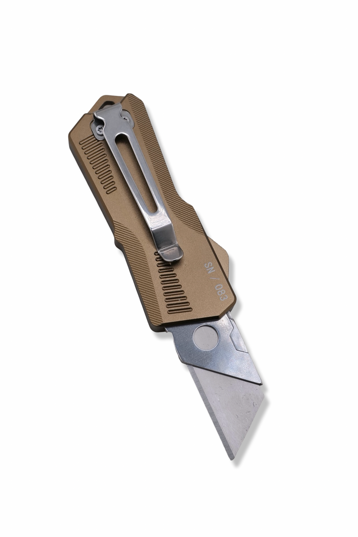 Crimson x Purpose-Built - FTW Auto Utility Blade // Bronze