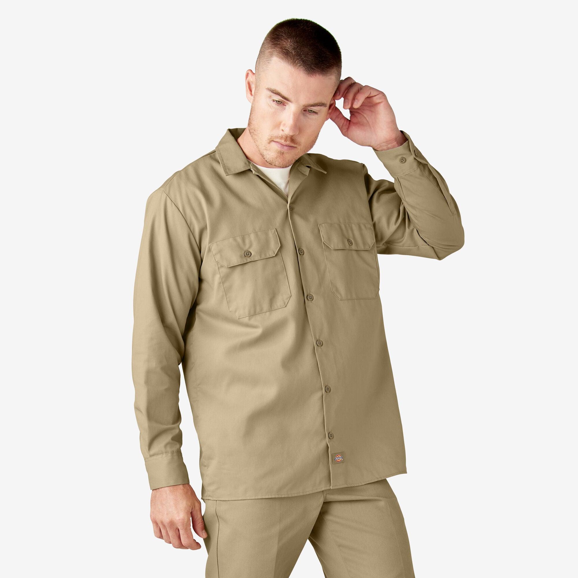 Long Sleeve Work Shirt, Khaki - Purpose-Built / Home of the Trades