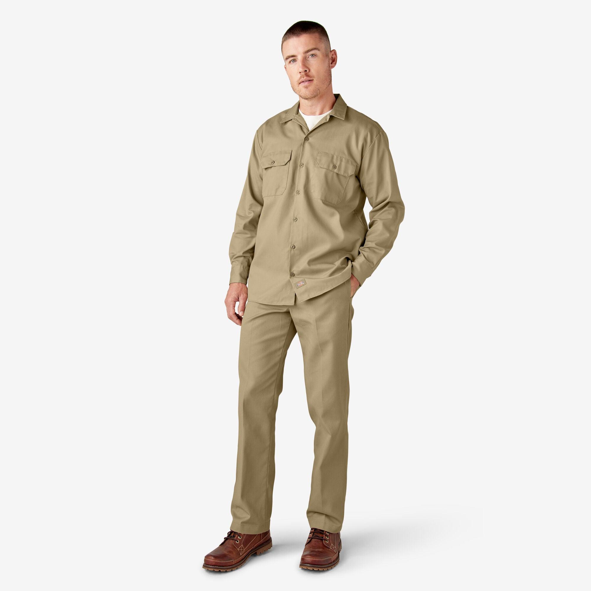 Long Sleeve Work Shirt, Khaki - Purpose-Built / Home of the Trades