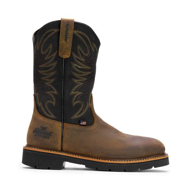 AMERICAN HERITAGE SQUARE TOE WELLINGTON – WATERPROOF – 11″ SAFETY TOE - Purpose-Built / Home of the Trades