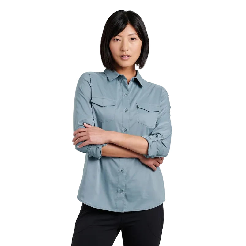 Women's Kamp Long Sleeve - Eucalyptus