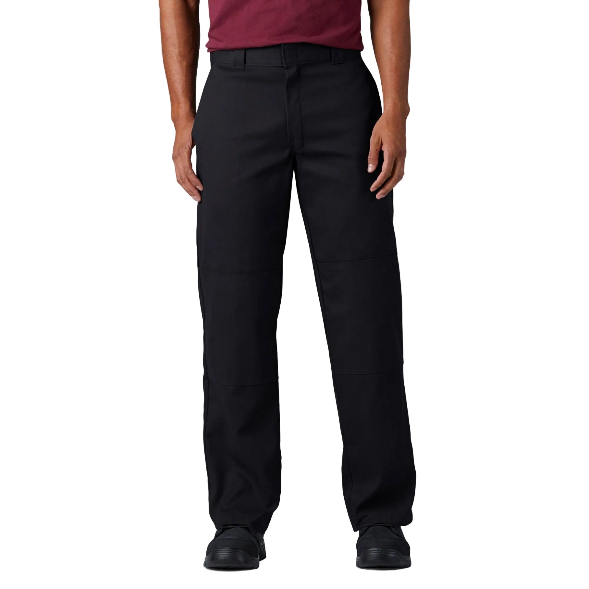 FLEX Loose Fit Double Knee Work Pants, Black - Purpose-Built / Home of the Trades