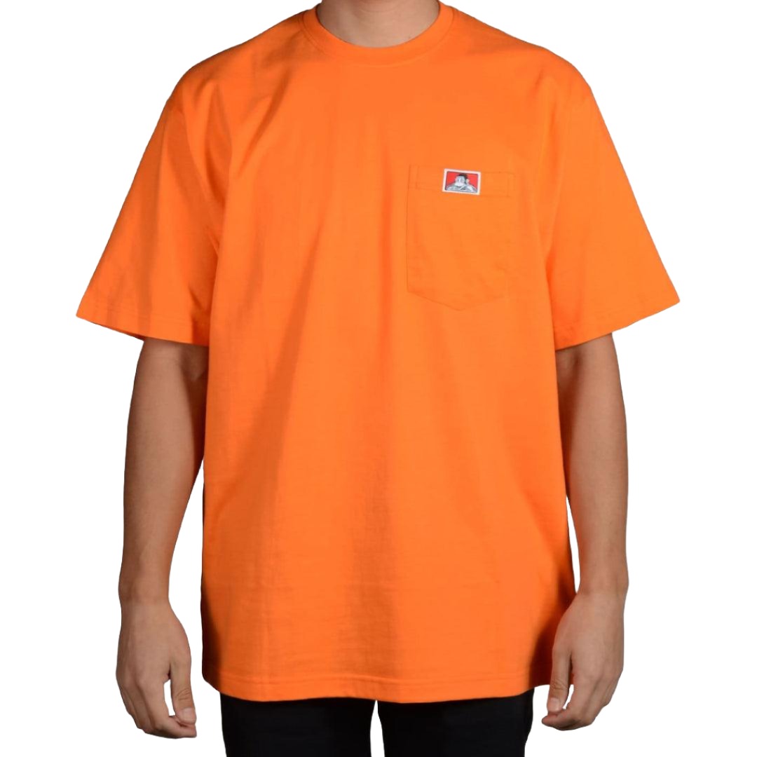 Heavy Duty Short Sleeve Pocket T-Shirt: Orange - Purpose-Built / Home of the Trades