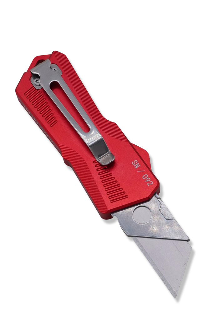 Crimson x Purpose-Built - FTW Auto Utility Blade // Red
