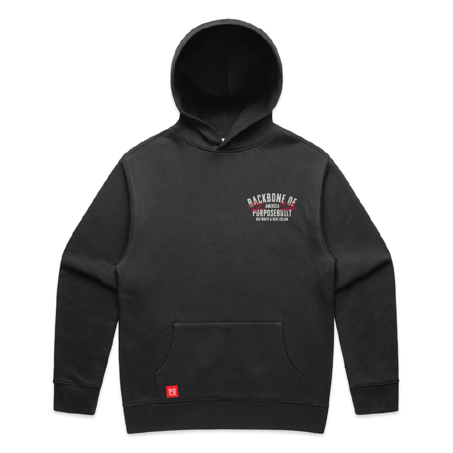 American Eagle Hoodie, Black