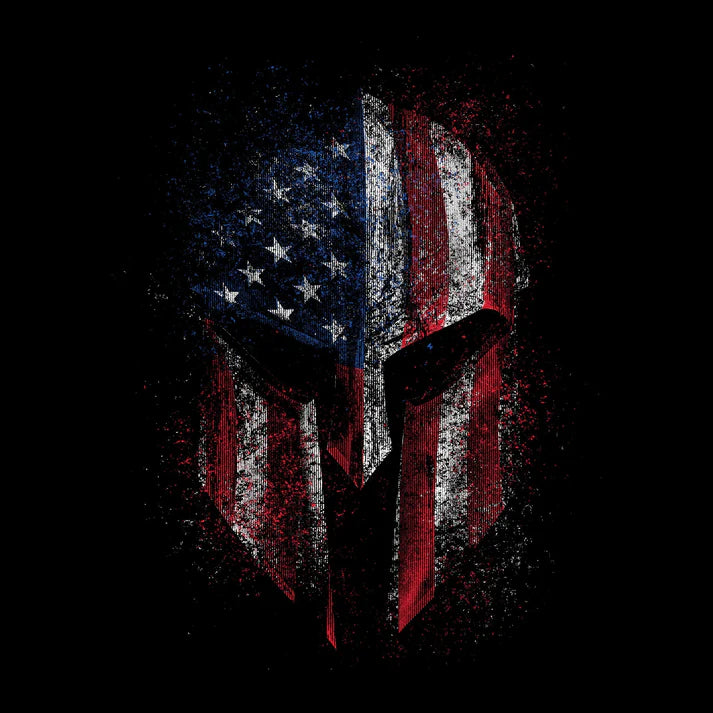 American Spartan 2.0 T-Shirt - Black