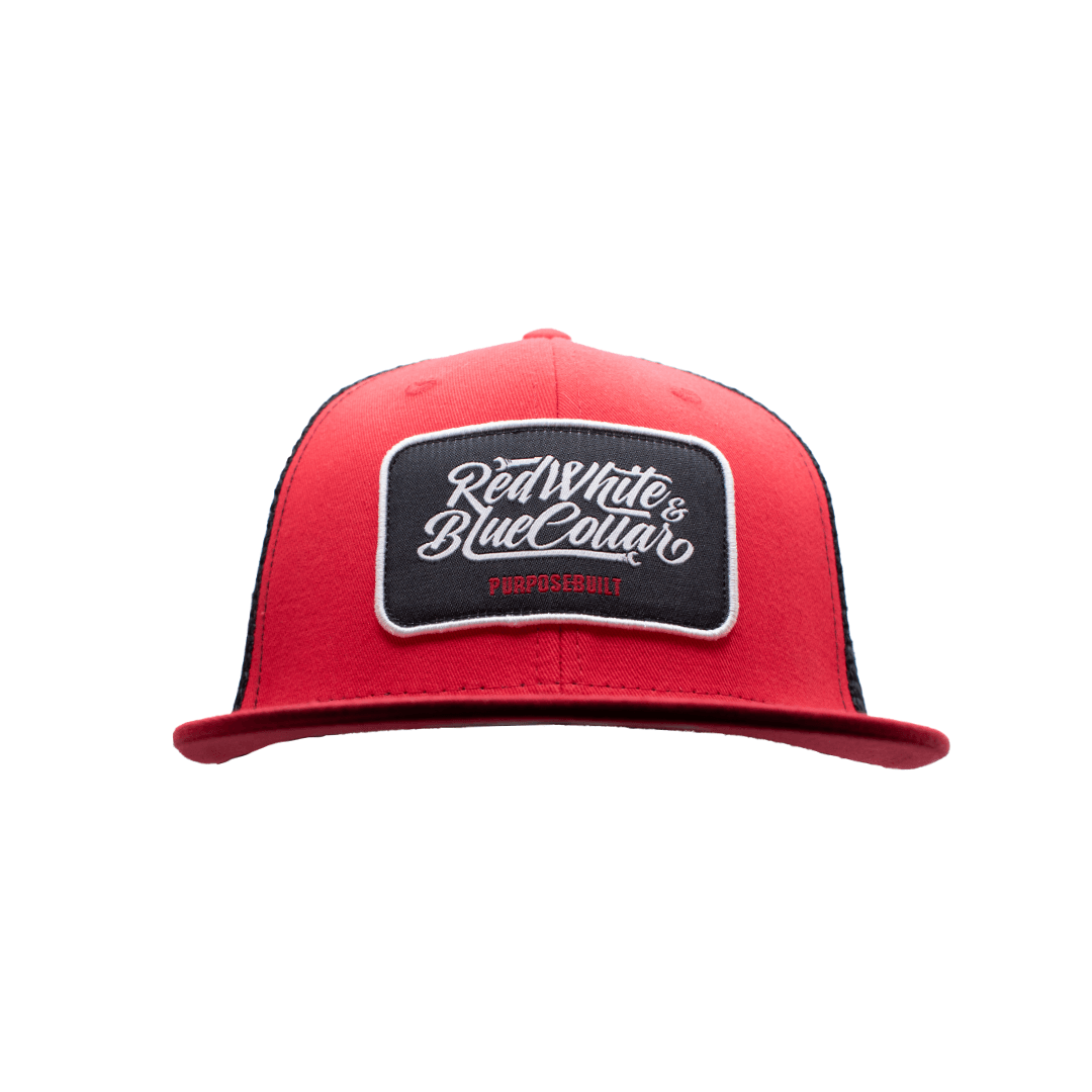 Youth RWBC Snapback - Red & Black - Purpose-Built / Home of the Trades