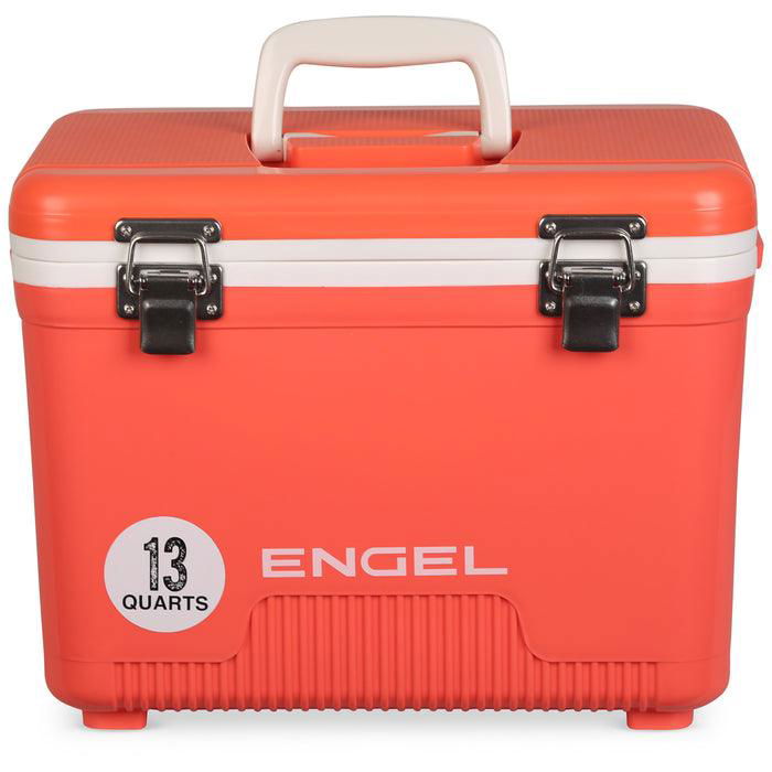 13 Quart Drybox / Cooler: Coral - Purpose-Built / Home of the Trades - -