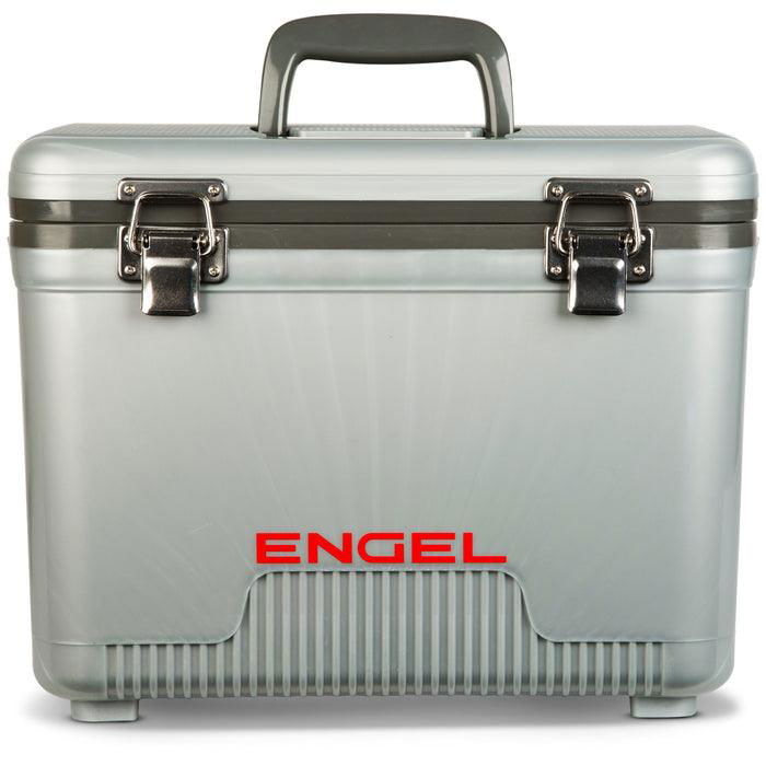 13 Quart Drybox / Cooler: Silver - Purpose-Built / Home of the Trades - -
