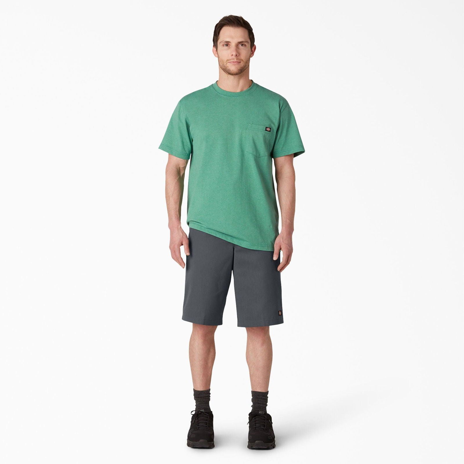 13" Loose Fit Multi-Use Pocket Work Shorts - Charcoal - Purpose-Built / Home of the Trades - -