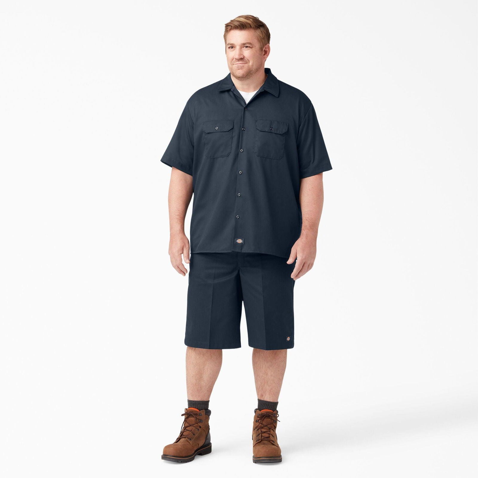 13" Loose Fit Multi-Use Pocket Work Shorts - Dark Navy - Purpose-Built / Home of the Trades - -