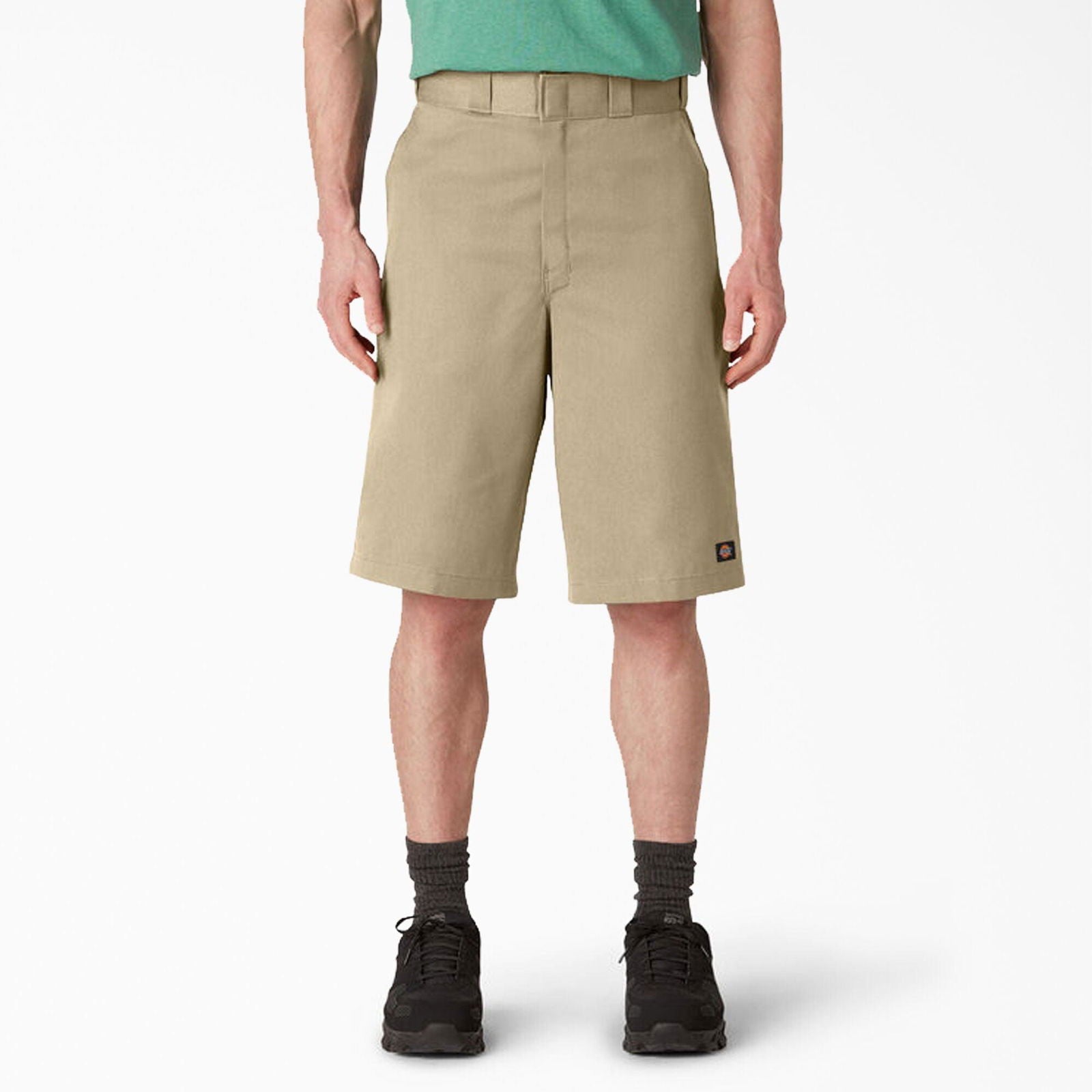 13" Loose Fit Multi-Use Pocket Work Shorts - Khaki - Purpose-Built / Home of the Trades - -