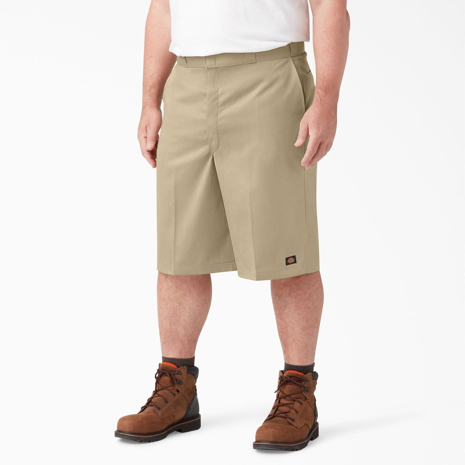 13" Loose Fit Multi-Use Pocket Work Shorts - Khaki - Purpose-Built / Home of the Trades - -