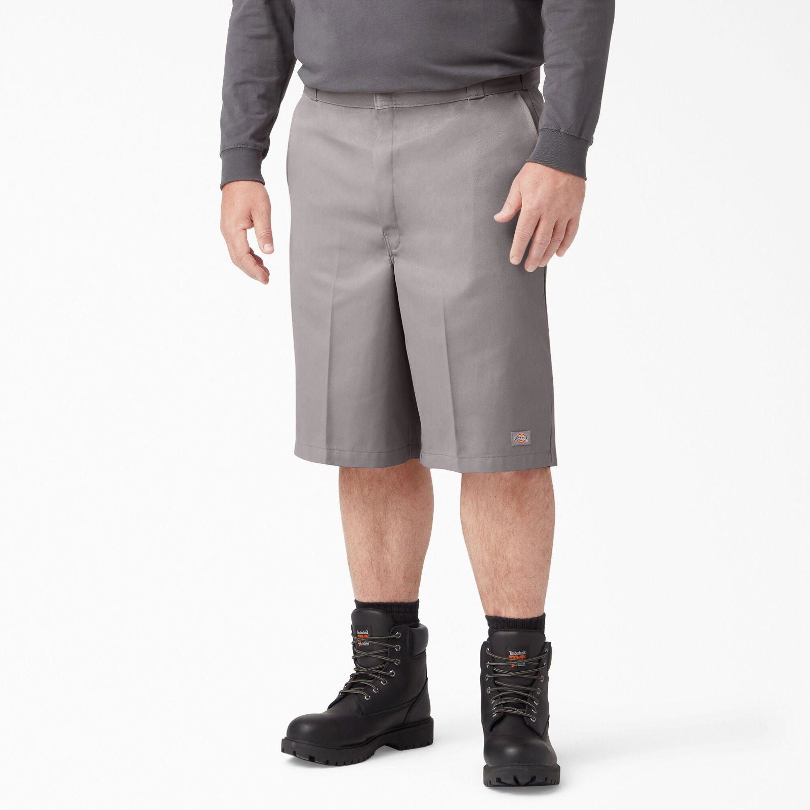 13" Loose Fit Multi-Use Pocket Work Shorts - Silver Grey - Purpose-Built / Home of the Trades - -