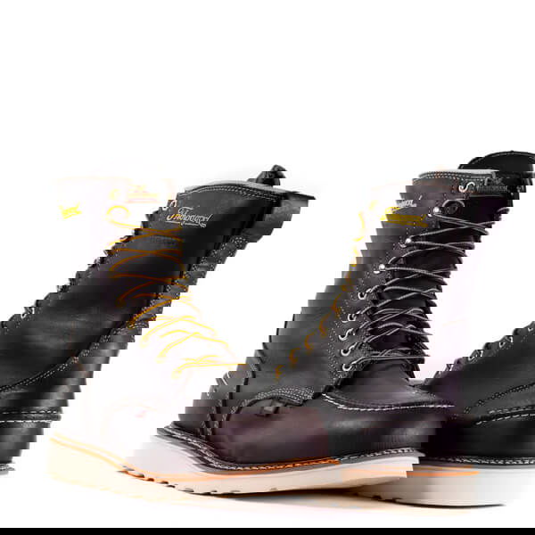 1957 SERIES – WATERPROOF – 8″ BRIAR PITSTOP SAFETY TOE – MOC TOE MAXWEAR WEDGE™ - Purpose-Built / Home of the Trades - -