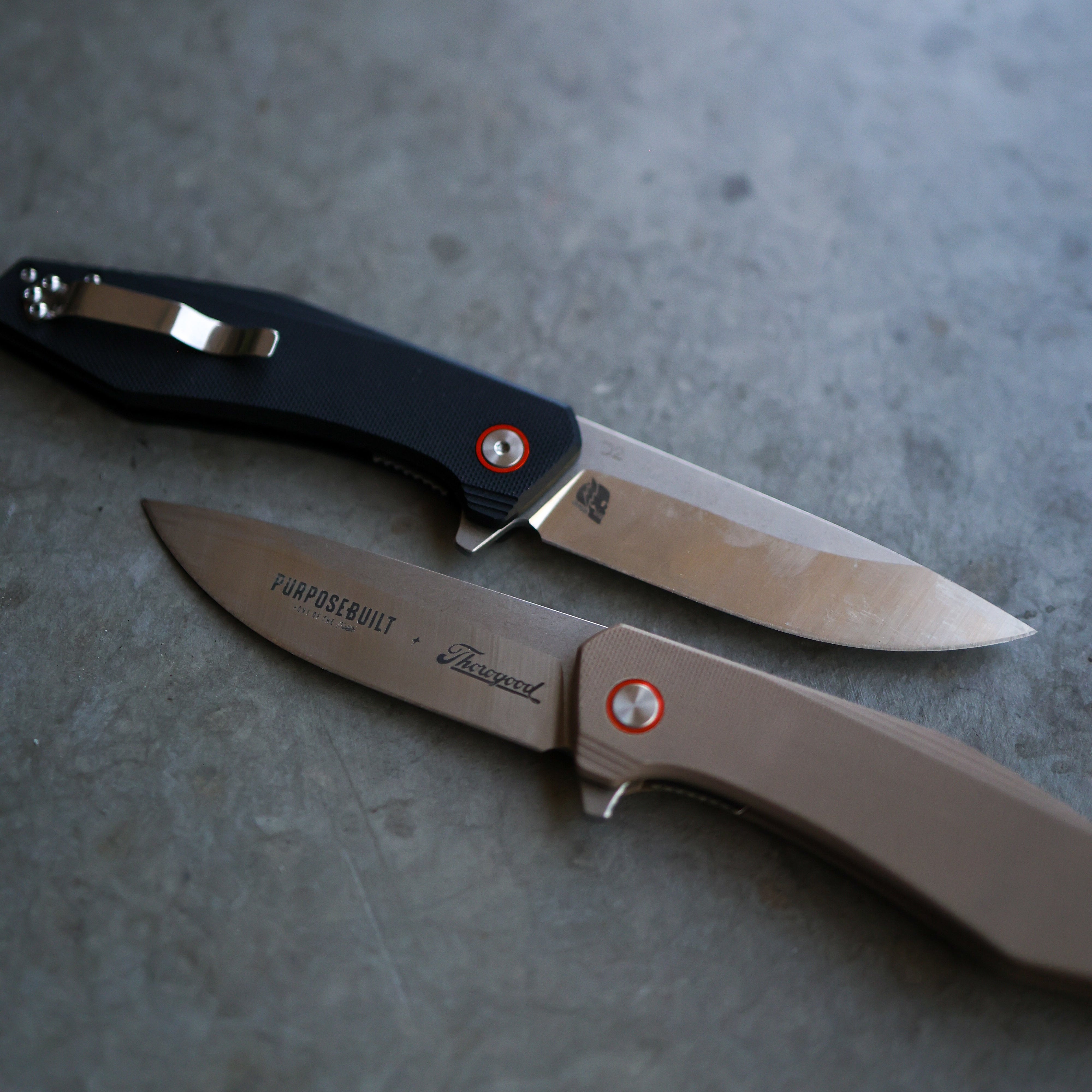 Limited Edition - Thorogood x Purpose-Built x Crimson M6 Folder, Coyote