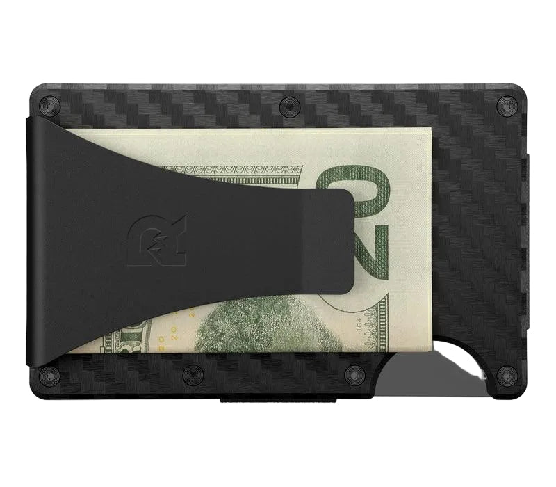 Carbon Fiber 3k Minimalist Wallet - Money Clip - Purpose-Built / Home of the Trades