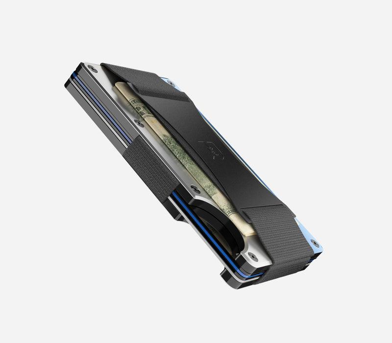 Burnt Titanium Minimalist Wallet - Cash Strap - Purpose-Built / Home of the Trades