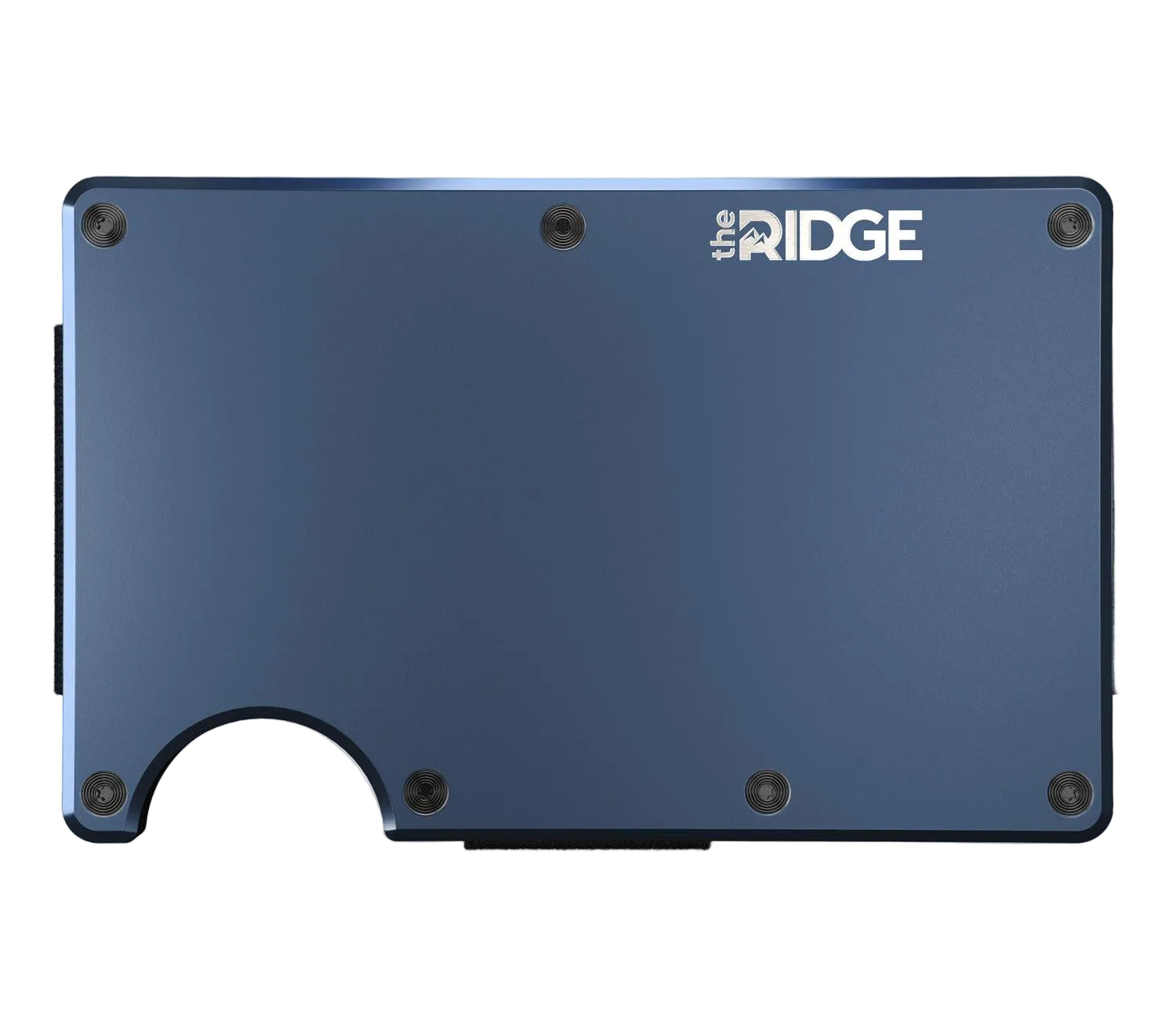 Aluminum | Alpine Navy Minimalist Wallet - Cash Strap - RIDGE WALLET - Everyday Carry