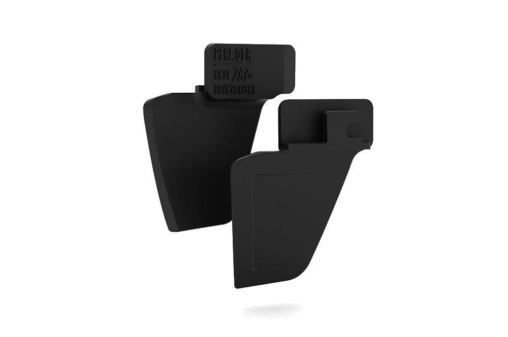 Performance XL Lazerface & Performance Lazer Matte Black Side Shields