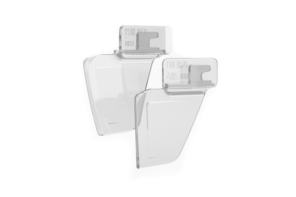 Performance Quatro Gloss Clear Side Shields