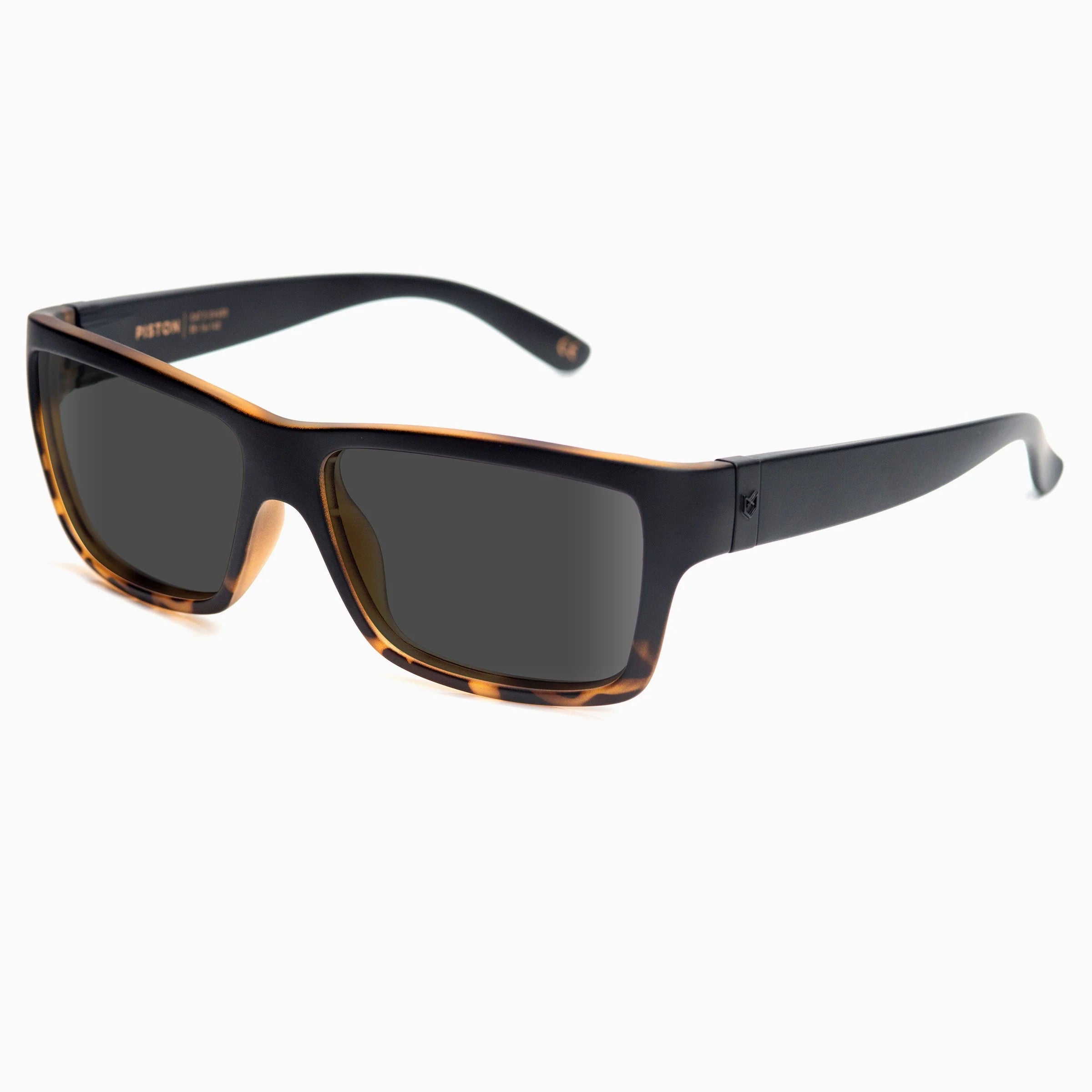 PISTON Black Tortoise Fade - Grey Polarized