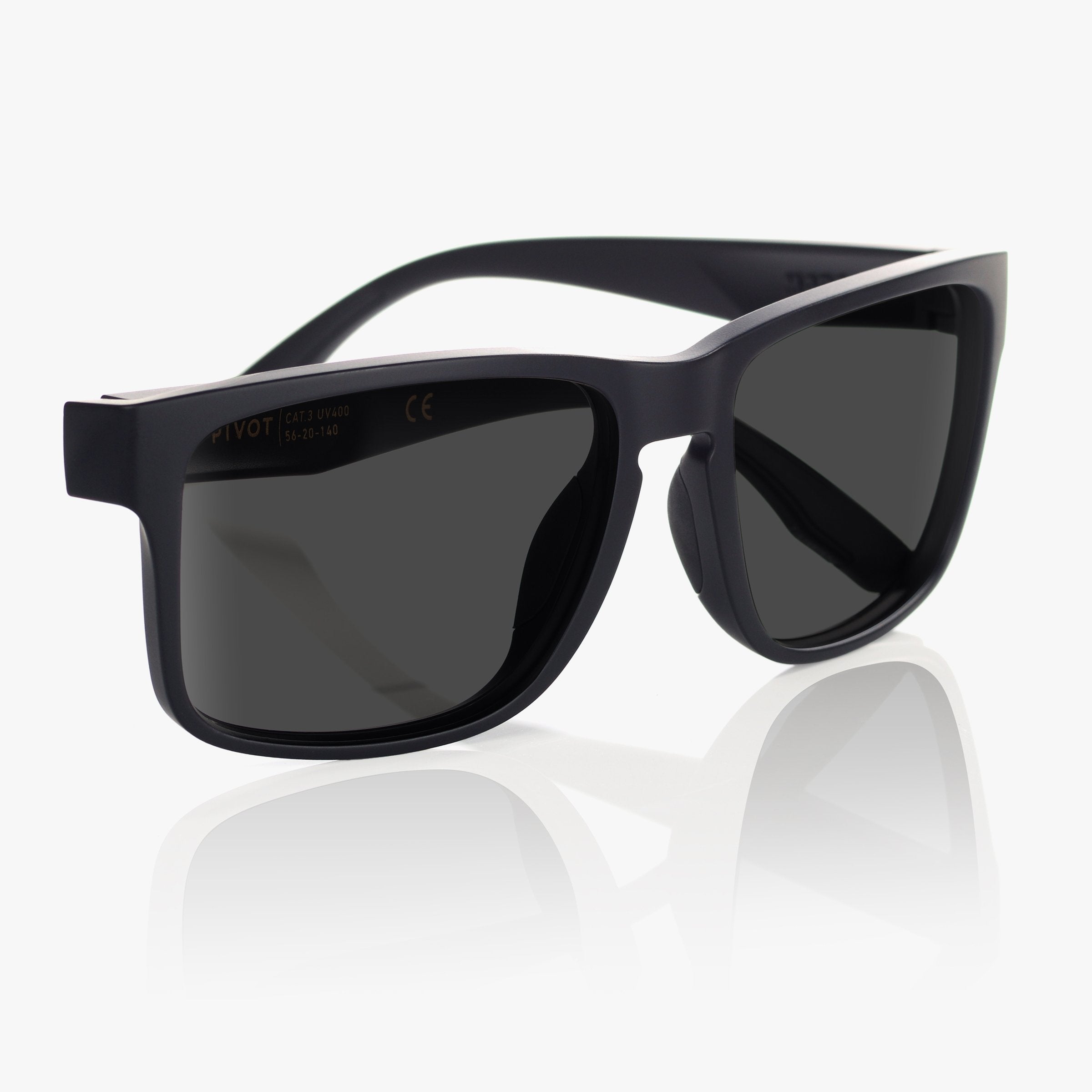 Pivot - Black Matte / Grey Polarized