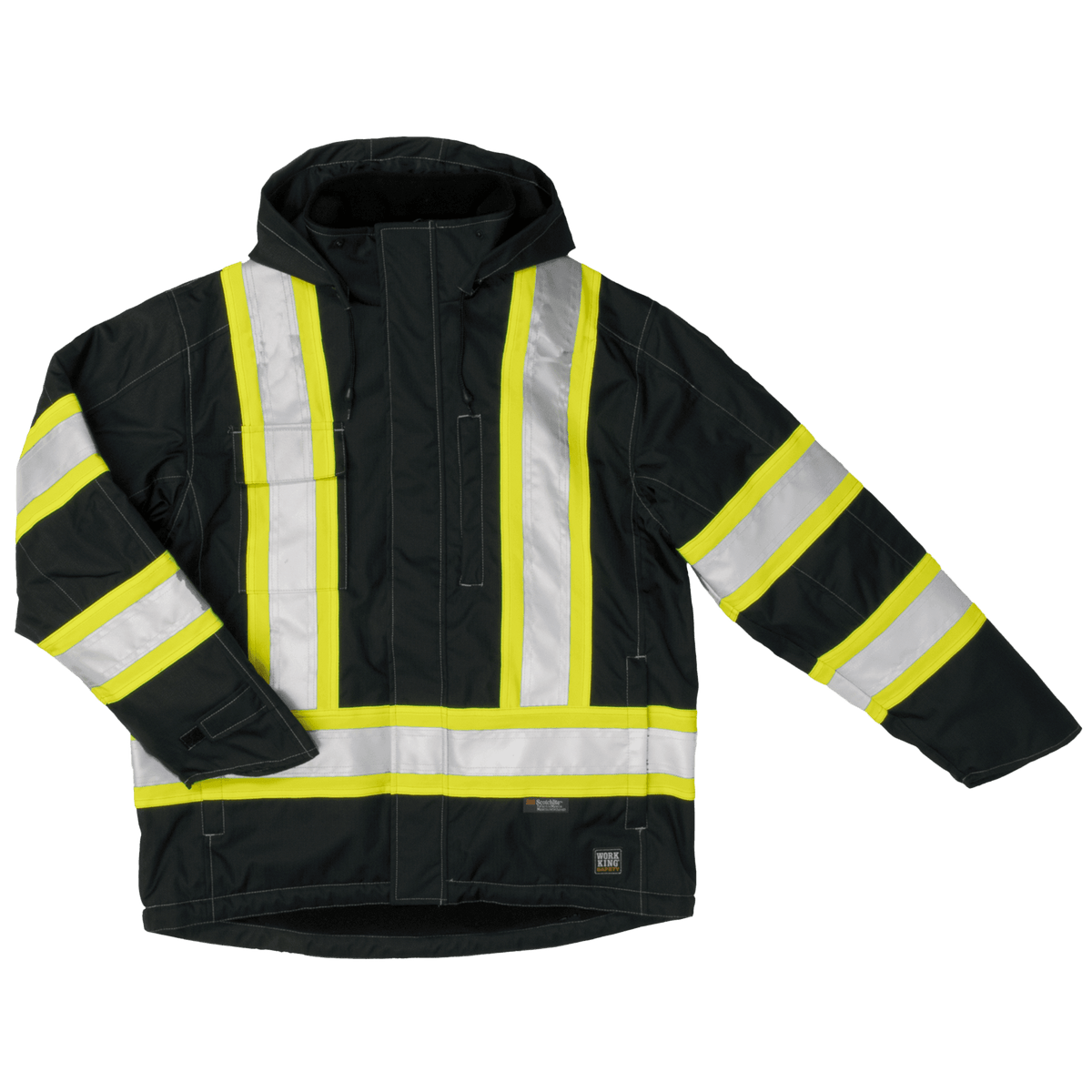 Fleece Safety Jacket - Black - Purpose-Built / Home of the Trades