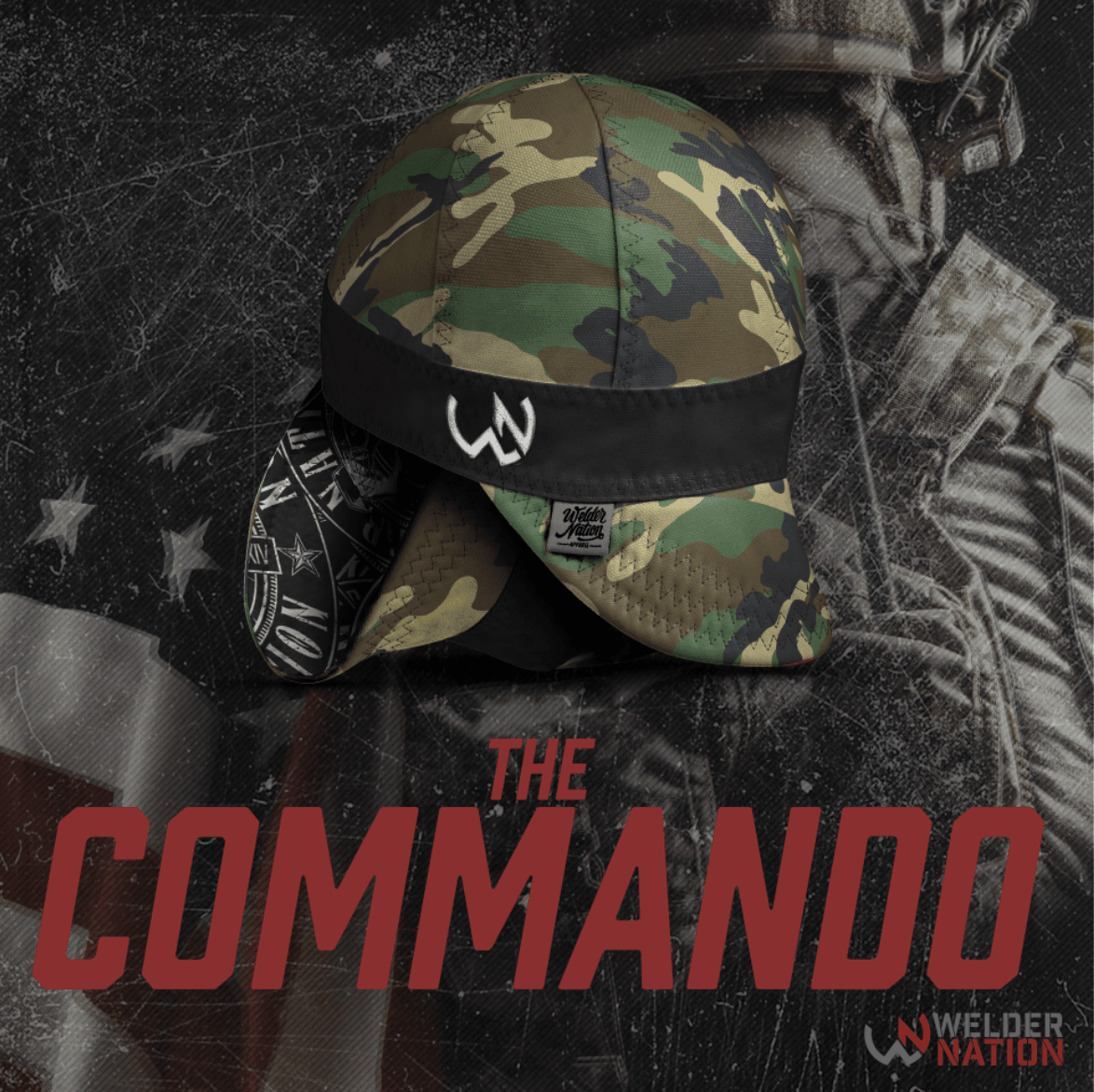 The Commando Welding Cap - Purpose-Built / Home of the Trades