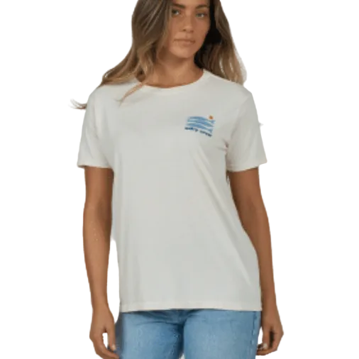 Women’s Small Bite B.F. Tee- White