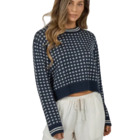 Women’s Starlight Sweater- Dark Navy