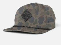 Long Range Snapback- Sand Camo