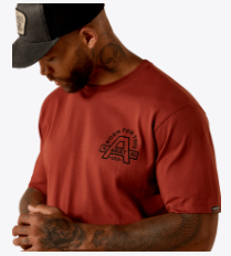 Rebar Cotton Strong Hardhead T-Shirt- Brandy Snifter