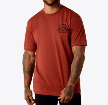 Rebar Cotton Strong Hardhead T-Shirt- Brandy Snifter