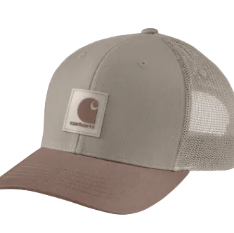 Rugged Flex™ Oakland Rubber Patch Cap- Gray Dunes/Stone Brown