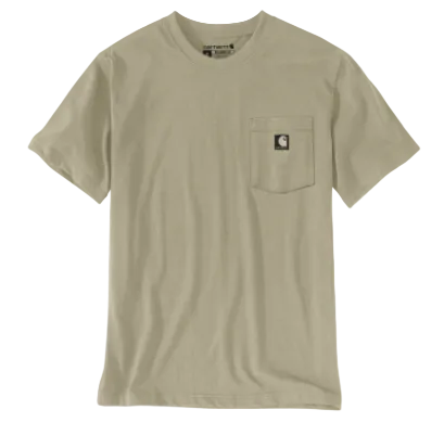 Irvine Relaxed Camo Rivet T-Shirt- Faded Fatigue