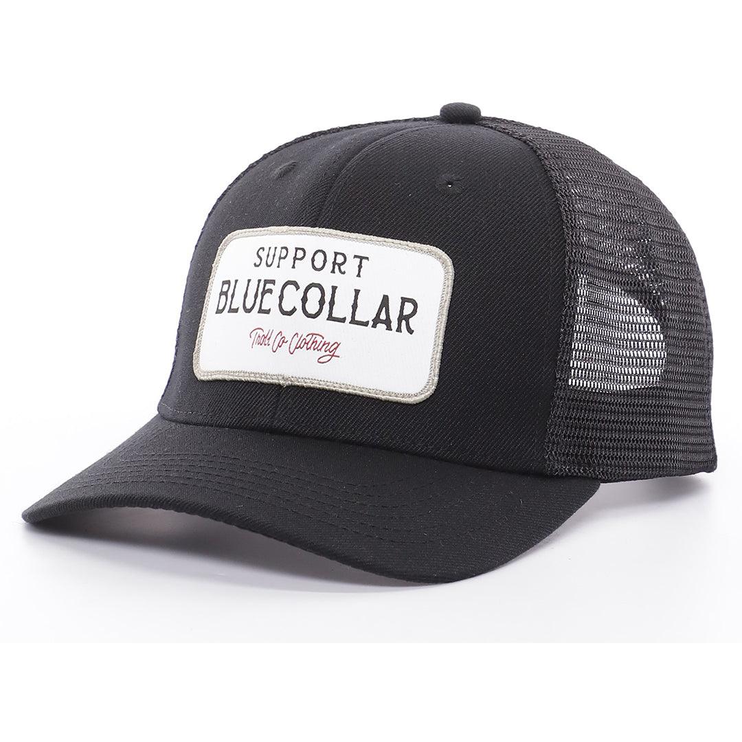 Fortify Meshback Hat: Black / White - Purpose-Built / Home of the Trades