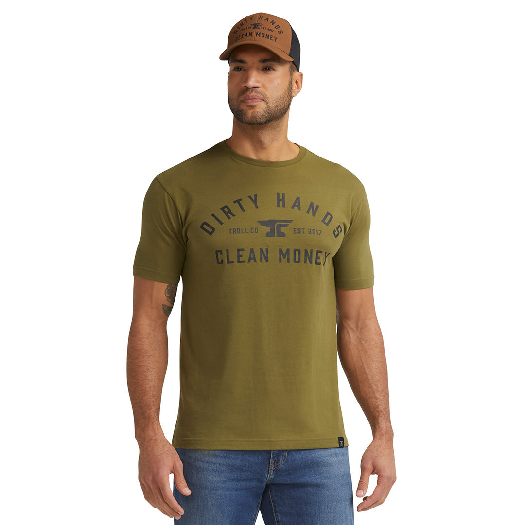 DHCM Classic Tee: Military Green