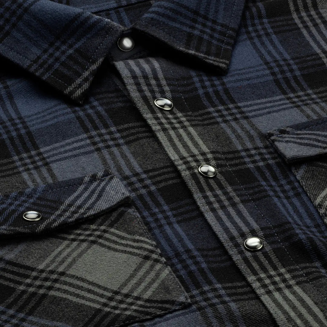 Denton Flannel - Midnight