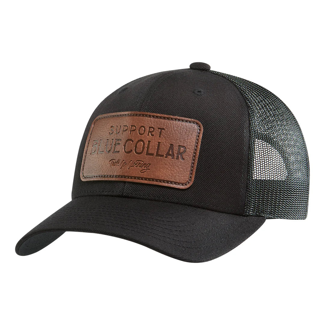 SBC Barricade FL Curved Brim Trucker- Black