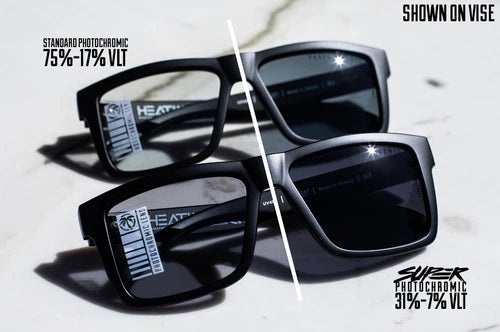 XL Vise Z87 Black SUPER Photochromic Lens